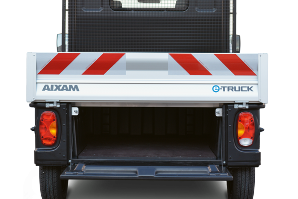 Brommobielen AIXAM E-TRUCK Achterkant